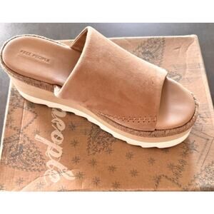 Free People Santorini Espadrille  Womens Size 9.5 New in Box soft leather